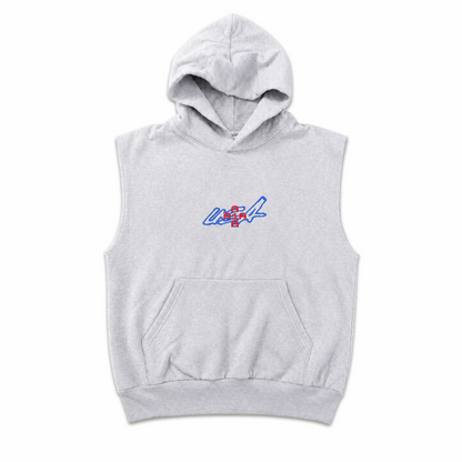 USA Sleeveless Hoodie