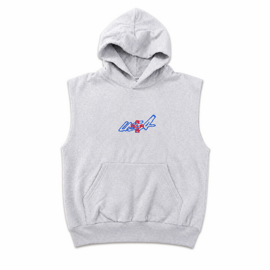 USA Sleeveless Hoodie