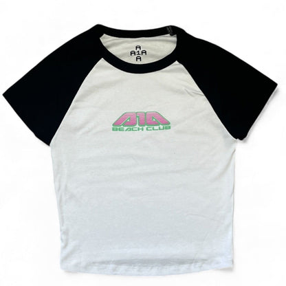 Seascape Baby Raglan shirt