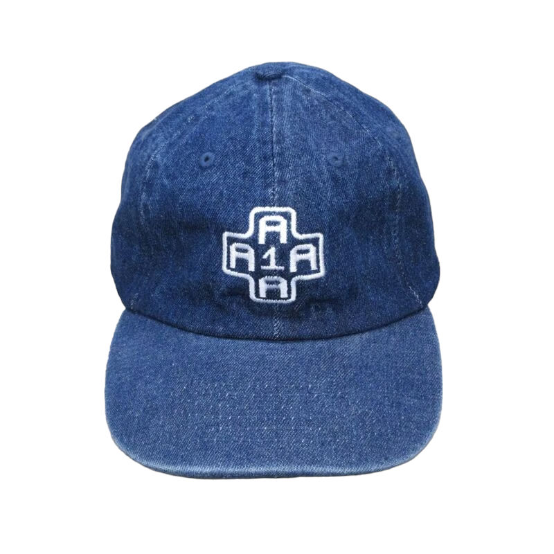 A1A / DENIM LOGO 6 PANEL / DARK DENIM